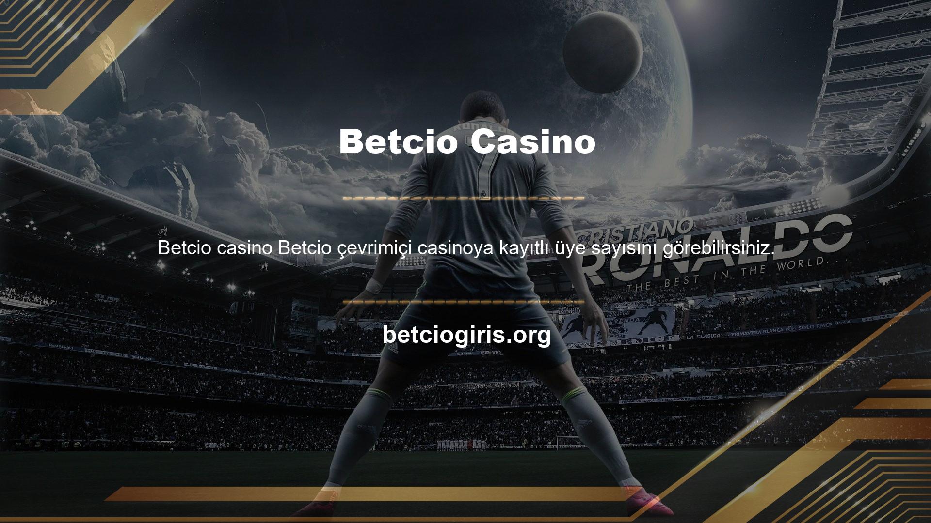 Betcio web sitesi, kurulduğu günden bu yana Türkiye'de casino sektörünün en popüler platformlarından biri olmuştur ve bugün birçok bahisçinin ilgisini çekmeye devam etmektedir
