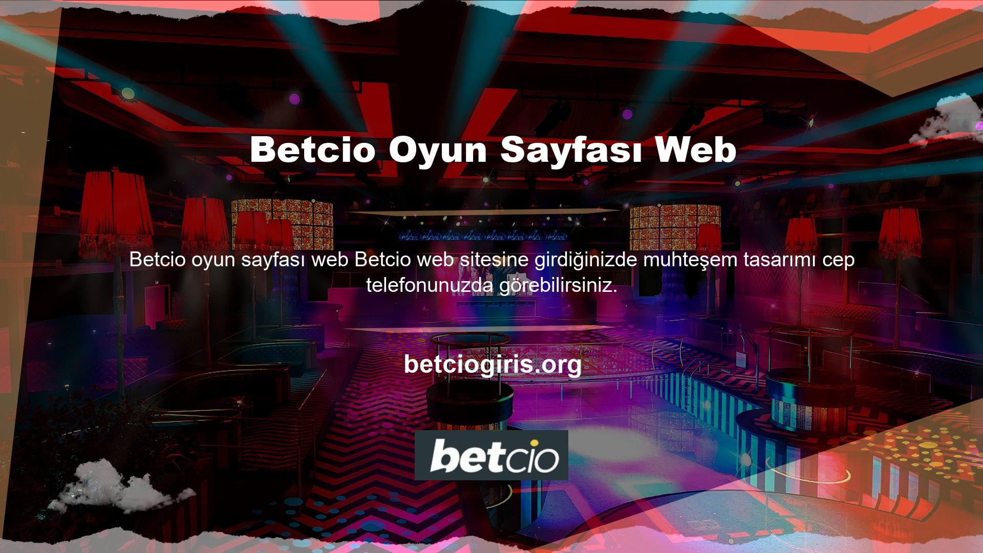 Betcio sitesi, bahisçilerin sadece bilgisayarlarından değil cep telefonlarından da bahis oynamalarına olanak tanıyan bir uygulama geliştirerek bu fırsatı sunmaktadır