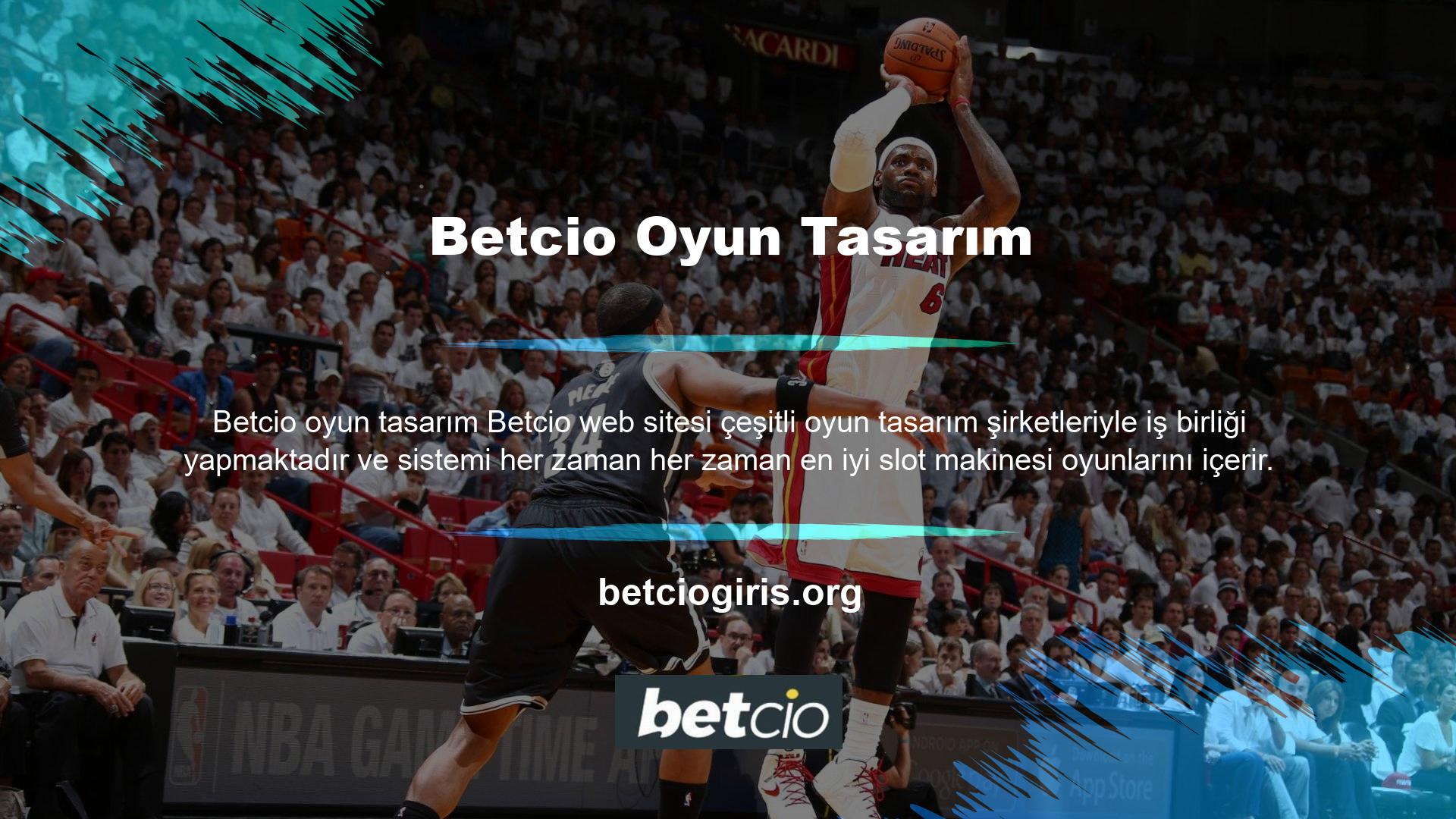 Betcio web sitesi, bu önemli firmaların desteğiyle yatırımcılara her zaman oyun hizmetleri satın alma konusunda oyun seçenekleri sunmaktadır